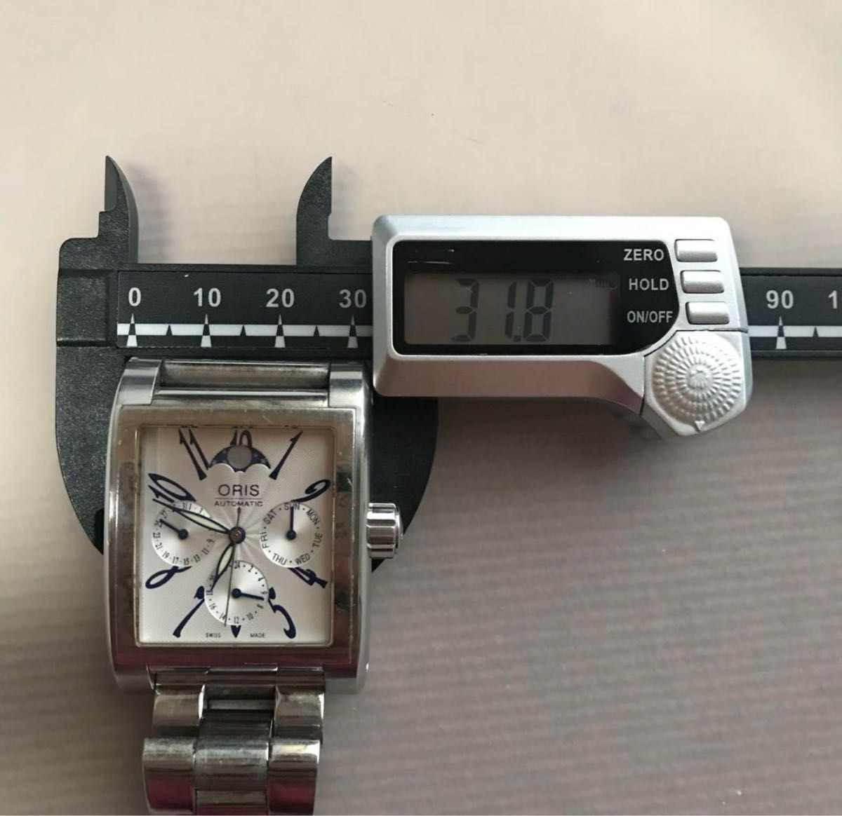 Oris Automatic Watch Used Winding Mechanical Men'… - image 7