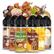 Belissia Shake and Make Lebensmittelaroma Set Kaffeepause 6x10ml + Mischflasche