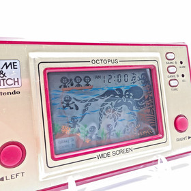 Nintendo Game & Watch Octopus OC-22 Wide Screen 1981 Working From Japan 60222