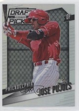2014 Panini Prizm Perennial Draft Picks Silver Prizm Jose Pujols #80 07rd