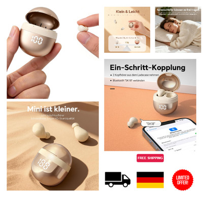 Mini Ohrhörer Bluetooth kabellos in Ear Wireless Earbuds Headphones Ohrstöpsel