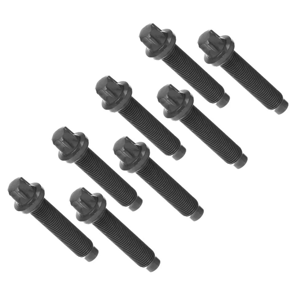 8PCS New Transmission Flywheel Bolt Hex.Head Replacement F77Z-6379-AC For Ford - Image 3 of 4