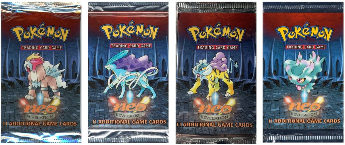 2001 Pokemon Card Game (TCG) - Neo Revelation 1st Edition - Empty