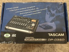 TASCAM DP03SD Digital Portastudio Recorder NO AC ADAPTER