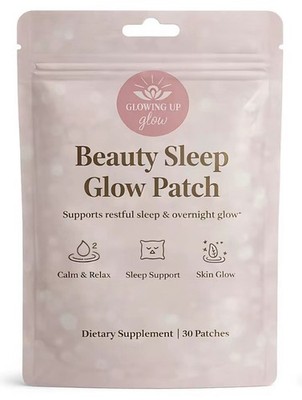 Beauty Sleep Glow Patch | Herbal Nighttime Relaxation & Skin Support | 30 Patche