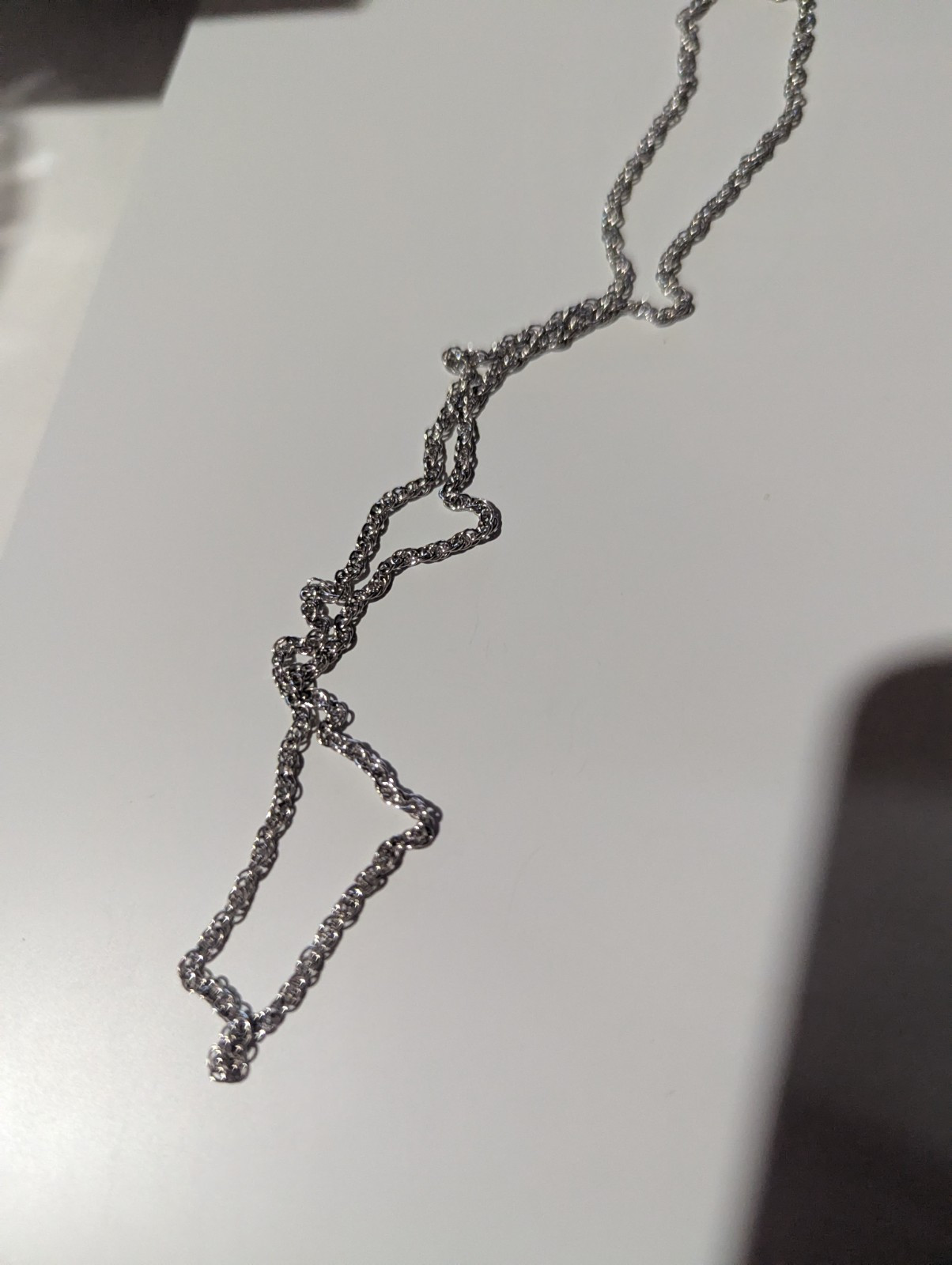 18 inch sterling silver chain - image 4