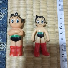 Tezuka Productions Atom Sofubi Set Vintage Astro Boy Figures Two Piece