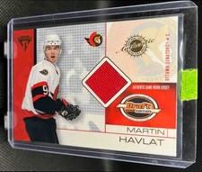 2002-03 Pacific Quest for the Cup Martin Havlat #70 Gold /325 Senators