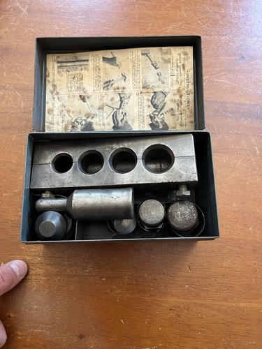 Vintage Parker Hammer Type Flaring Tool For Copper Tube Pipe 16,12,10,8