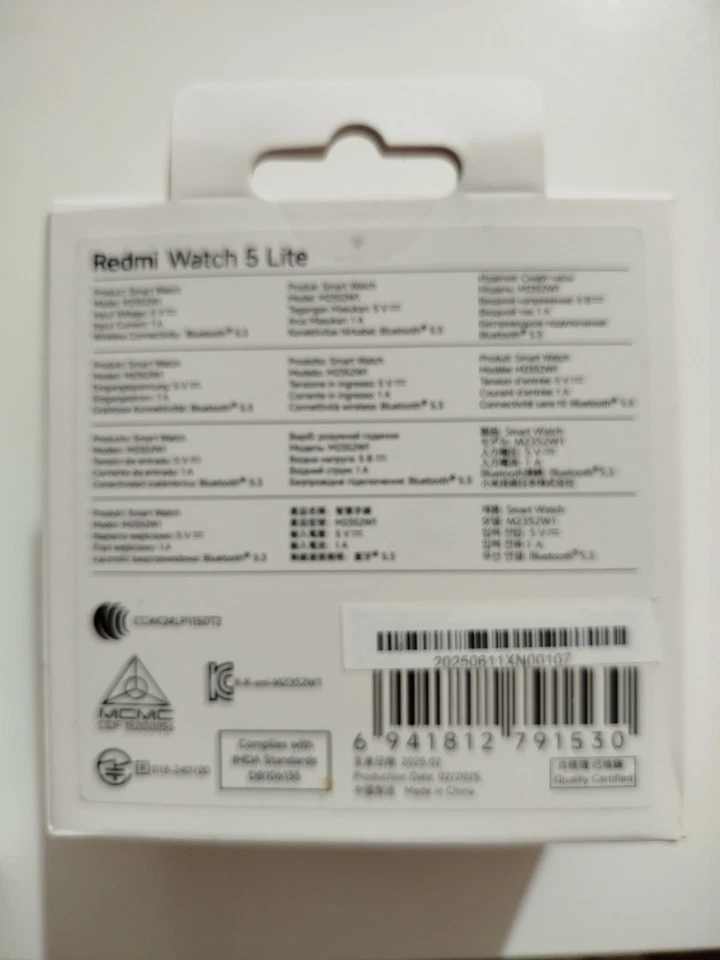 Xiaomi Redmi Watch 5 PRECINTADO- Reloj inteligente con GPS - Imagen 4 de 4