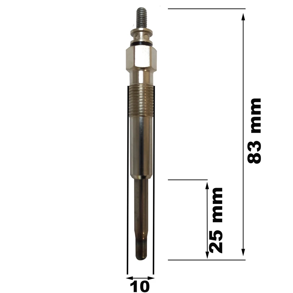 Bougie de préchauffage prévu pour Rover 25 45 220 420 620 2.0 Di IDT - Imagen 3 de 4