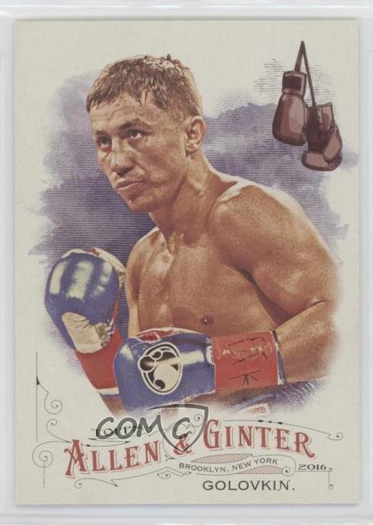 2016 Topps Allen & Ginter Gennady Golovkin #119 0t2