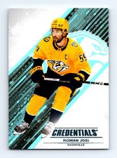 #59 2024-25 Upper Deck Credentials BASE | Roman Josi Predators