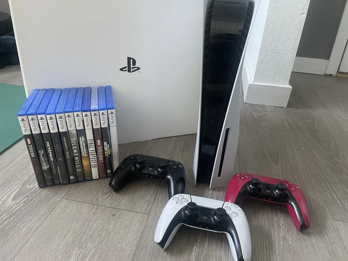 Sony PlayStation 5 Blu-Ray Edition White 825GB Consoles for sale 