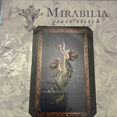 Mirabilia MD-85 Meerjungfrauen der tiefblauen Nora Corbett Kreuzstichmuster NEU