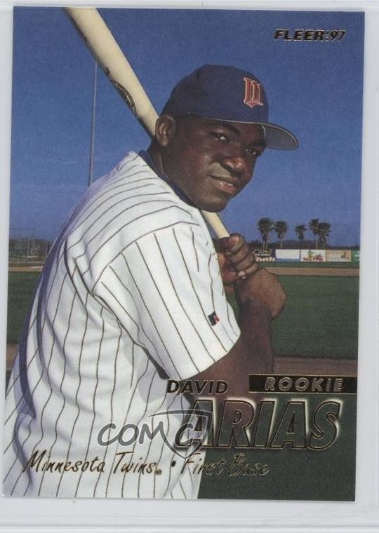 1997 Fleer Rookie David Arias David Ortiz #512 HOF 0o0i