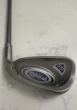 Ping G5 Black Dot 7 Iron RH Ping TFC 100I Soft Regular Flex Graphite Shaft EUC