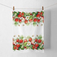 Geschirrtuch, KüChentuch Juicy Strawberries By Ambiente | Erdbeeren