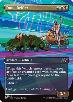 Dune Drifter (Borderless) *FOIL* - Aetherdrift - 323 - LP/NM