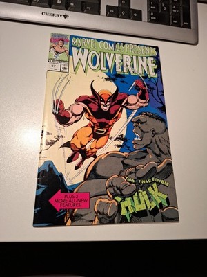 US MARVEL Marvel Comics Presents (1988) #57 WRAPCOVER WOLVERINE HULK BLACK CAT