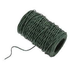 Floral Wire 50m 2mm Vine Bind Wire Craft Wrapping Metal Wire, Navy Green