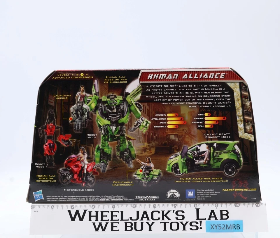 Skids Arcee & Mikaela Banes Transformers ROTF Human Alliance Hasbro NEW SEALED - Image 3 of 4