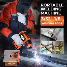 Portable 110V ARC Welder IGBT Inverter Welder Kit Handheld Stick Welding Machine
