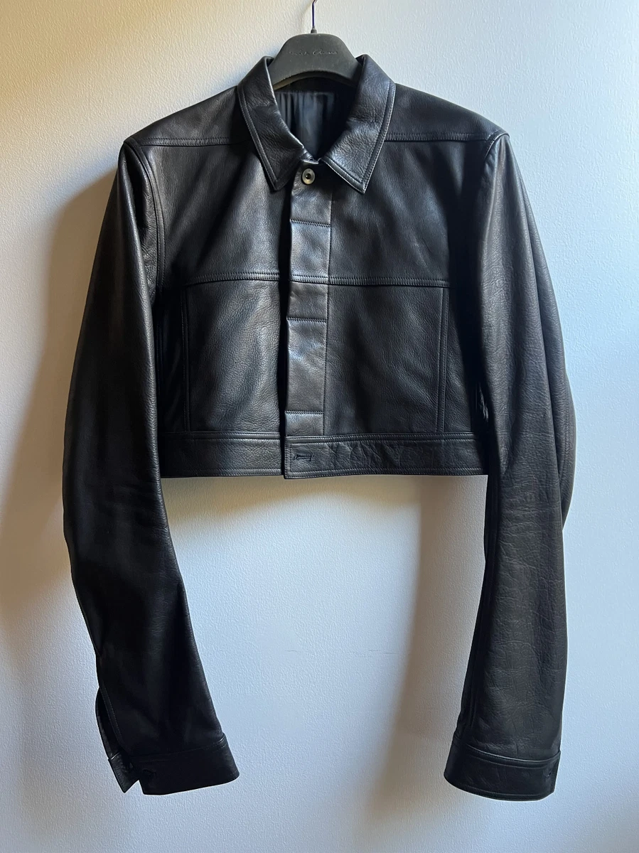 Rick Owens Leather Outer Shell Jackets for Men for Sale | Shop New