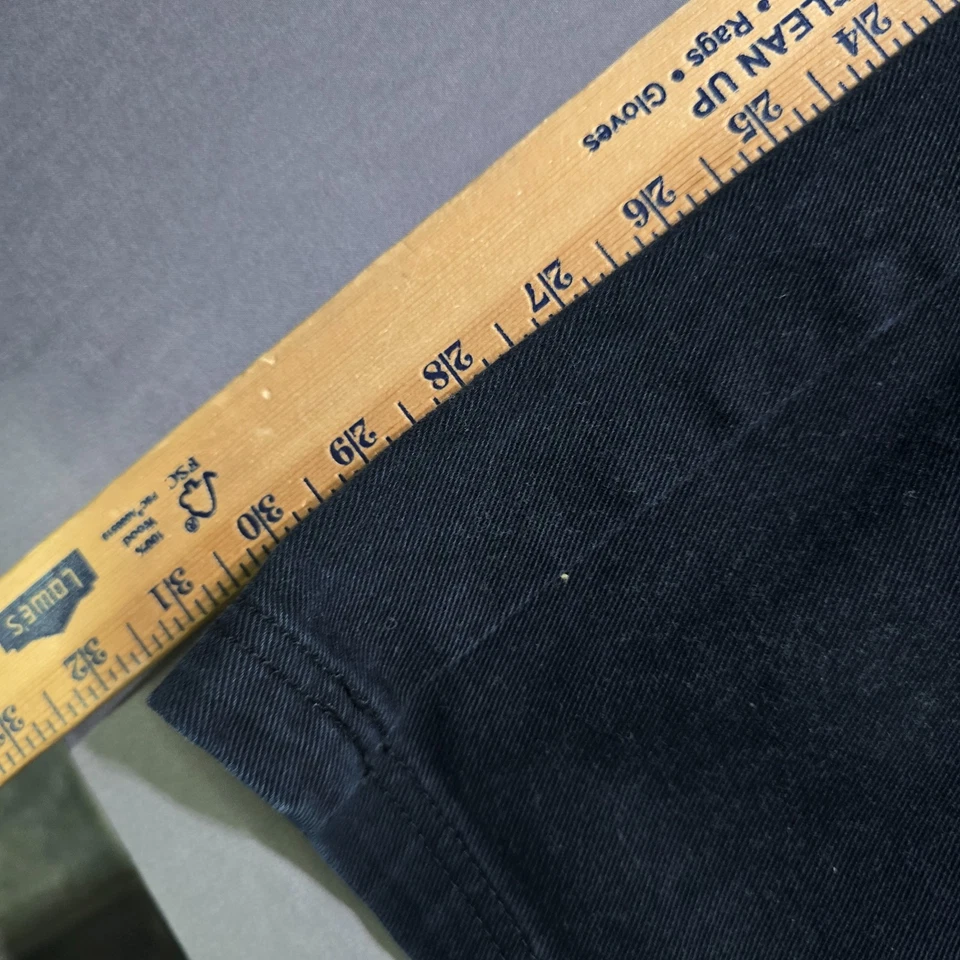 Columbia Jeans Mens 34x32 Black Denim Straight Fit Outdoor Hiking workwear - Image 2 of 4