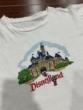 Vintage Disneyland Shirt Mickey Mouse Disney Castle Retro Rare Kids Children  s