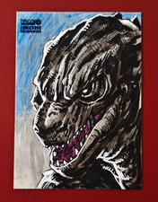 Allen Geneta AG Hand Drawn 1/1 Monster Creature Sketch Card Typhoon Productions