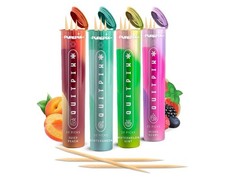 Quit Smoking Aid Premium Extra Thick Boosting Flavored Toothpicks with Lobelia