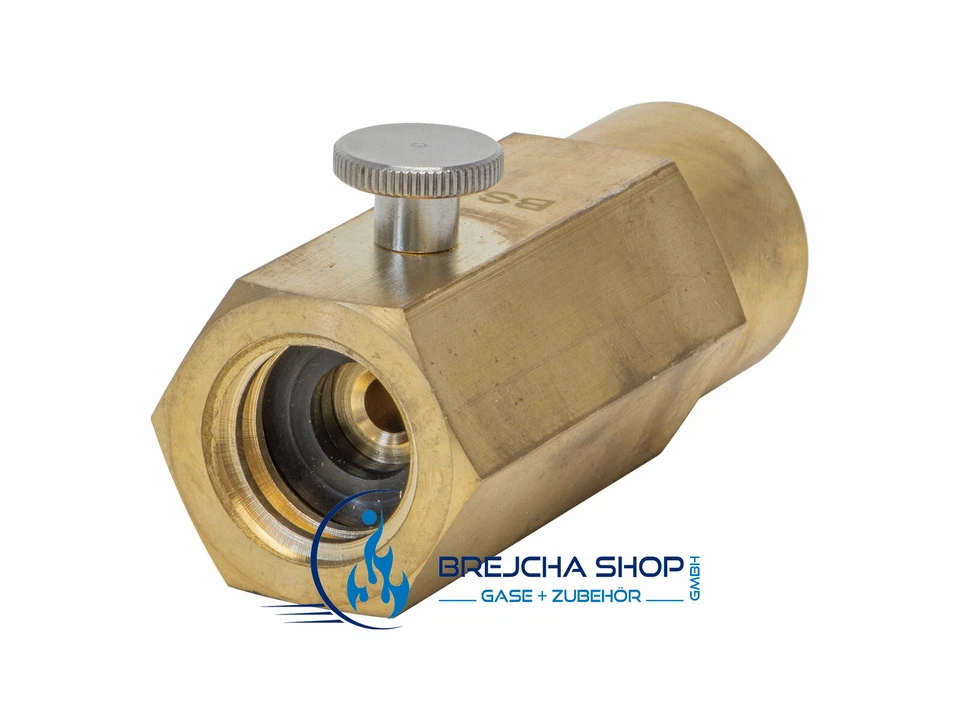 Umfüll Adapter aus großen CO2 Flaschen 290g Wassermaxx Zylinder - Bild 3 von 4