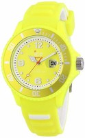 Ice-watch Unisex Resin Case Strap Quartz Wrist Watch - Yellow Ice-watch Unisex Resin Case Strap Quartz Wrist Watch - Yellow