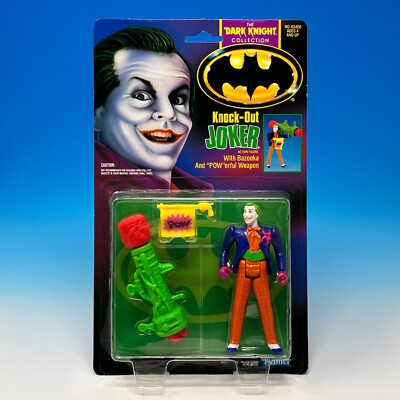 DARK KNIGHT COLLECTION kenner KNOCKOUT JOKER sealed MOC excellent BATMAN nm 1990