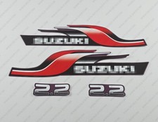 Suzuki DT2.2 2.2PS Zweitakt Außenborder Aufkleber Sticker Set Reproduktion
