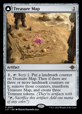 MTG Lost Caverns of Ixalan R Treasure Map #0267