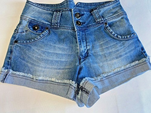 Valley Girl Blue Denim Shorts size 10 