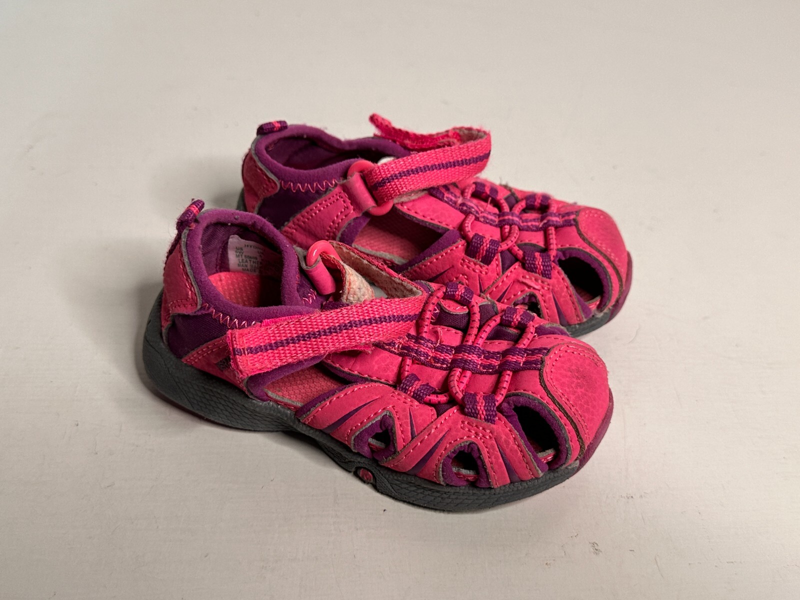 Merrell Hydro Jr sandali rosa scarpe da acqua bambino bambina taglia 6 W