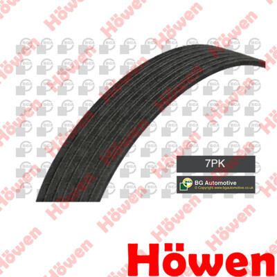 Fits Qashqai X-Trail Master Megane Scenic RX V Ribbed Drive Belt Howen 4420655