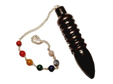 7 Chakra Rosenholz Pendel verschiedene Sorten