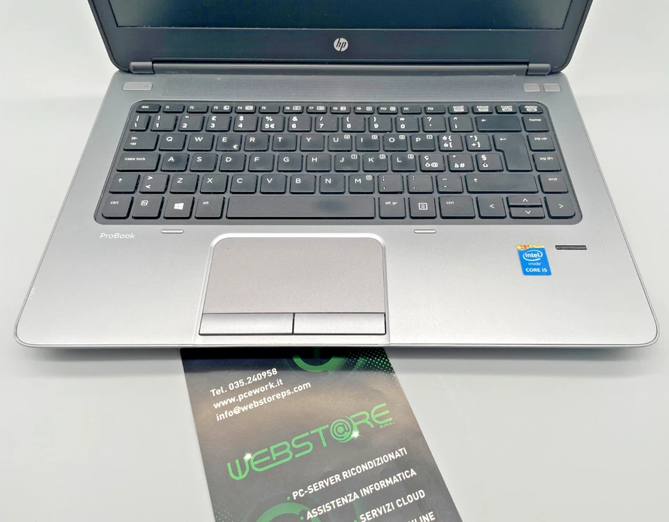 HP 640 G1 PROBOOK PENTIUM 3550M 4GB RAM 128GB SSD 14" FULL HD GAR 3 MESI WIN 10 - Immagine 4 di 4