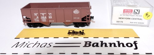 Micro Trains Line 56170 33' Twin Bay Hopper NY Central 838495 N 1:160 g41 å | Zustand: Gebraucht
