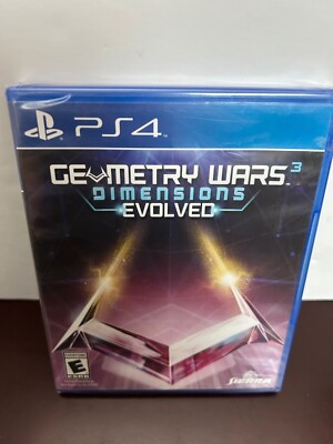 Geometry Wars 3: Dimensions Evolved PS4 - 100+ Levels Multiplayer Modes Sealed