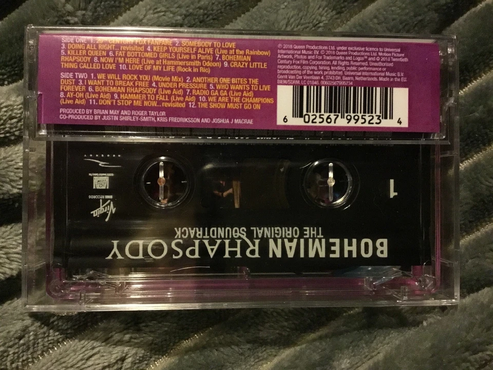 Queen ‎– Bohemian Rhapsody Soundtrack Cassette - New And Sealed - Image 2 of 2