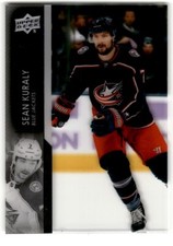2021-22 Upper Deck Clear Cut Sean Kuraly #553 Columbus Blue Jackets