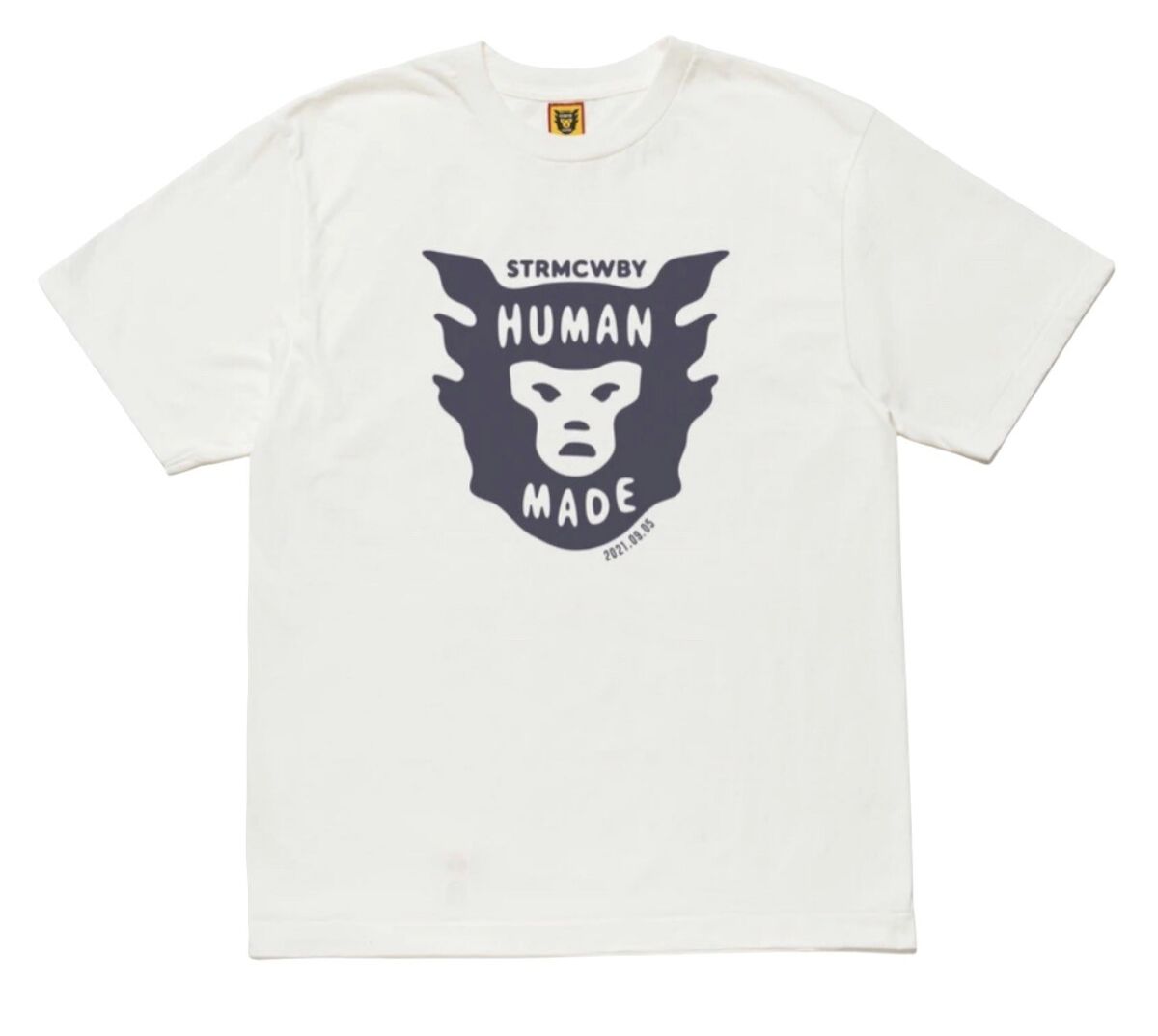 Brand New- Human Made Face Logo Graphic T-Shirt Mens (Size 2XL)