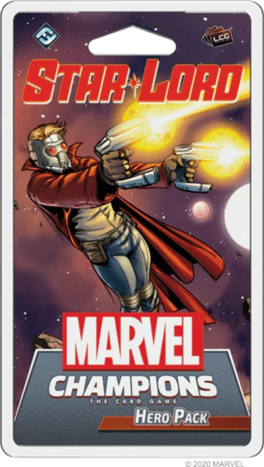Фэнтезийные летные игры Marvel Champions Hero Pack Карточная игра Star-Lord Ages