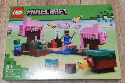 LEGO Minecraft The Cherry Blossom Garden 21260 Toy Building Kit