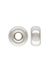 925 Sterling Silver 5.3x2.8mm Rondelle Spacer Beads 6pcs for DIY Jewelry Making
